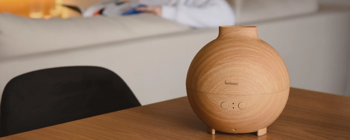 Difusor Ultrassônico marrom da Via Aroma