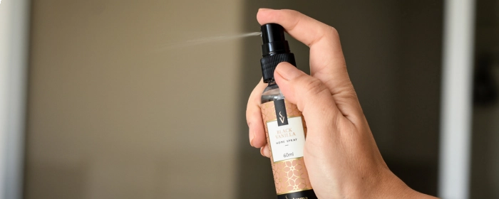 home spray via aroma