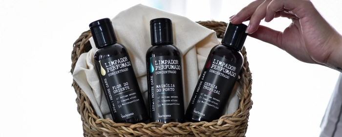 limpadores perfumados da via aroma