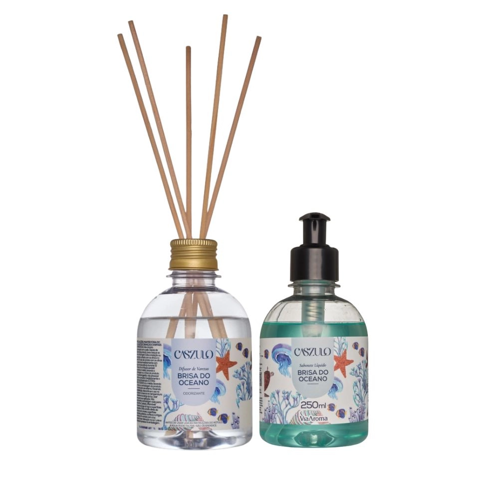 Kit Lavabo Brisa do Oceano - Caszulo Produto Kit Lavabo Brisa do Oceano - Caszulo