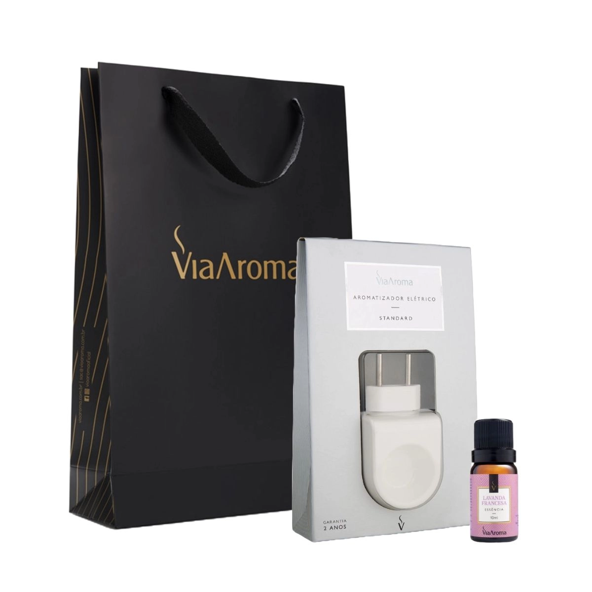 Kit Aromatizador Standard mais Essência Via Aroma 