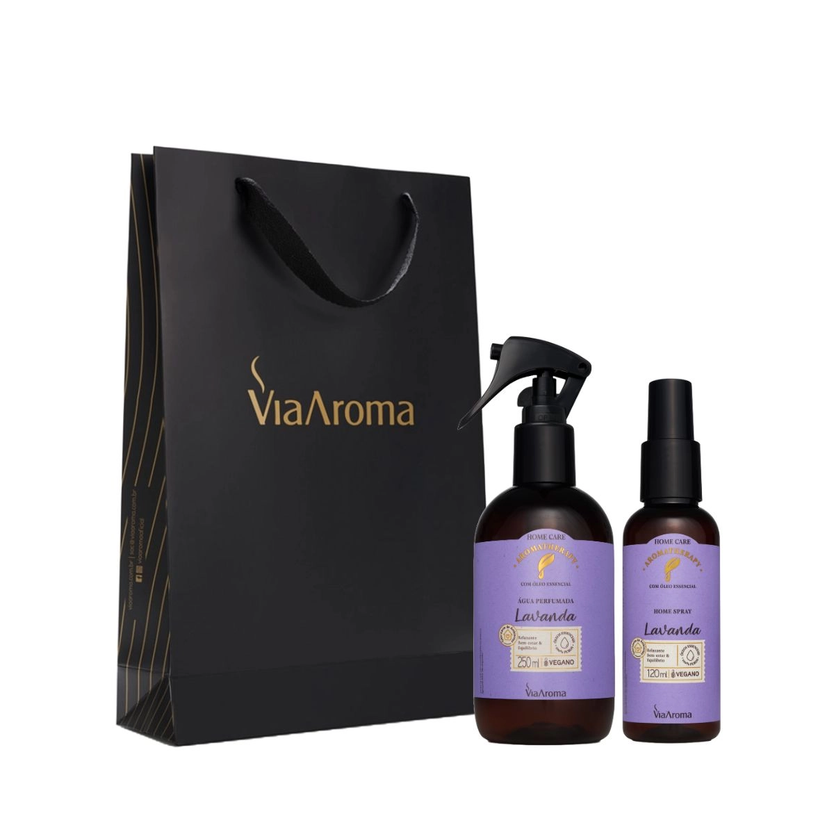 Kit Home Care Aromatherapy Lavanda Via Aroma