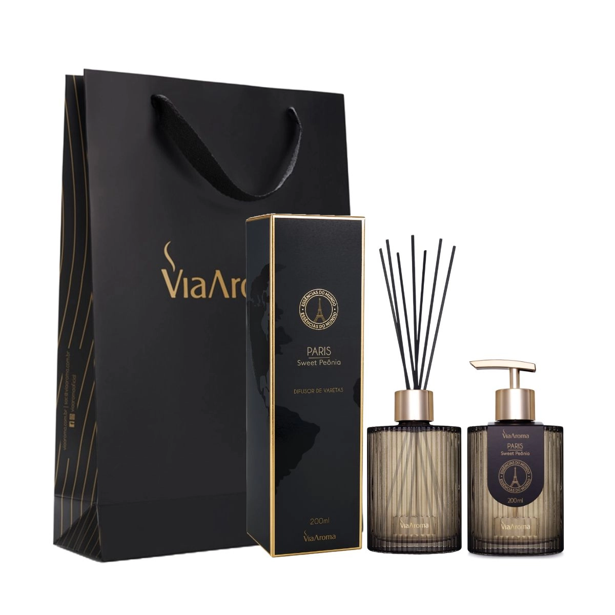  Kit Lavabo Paris Via Aroma