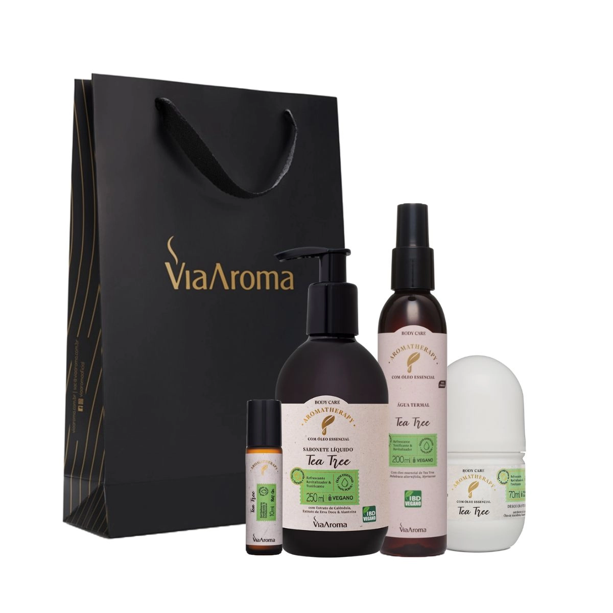  Kit Tea Tree Aromatherapy Via Aroma