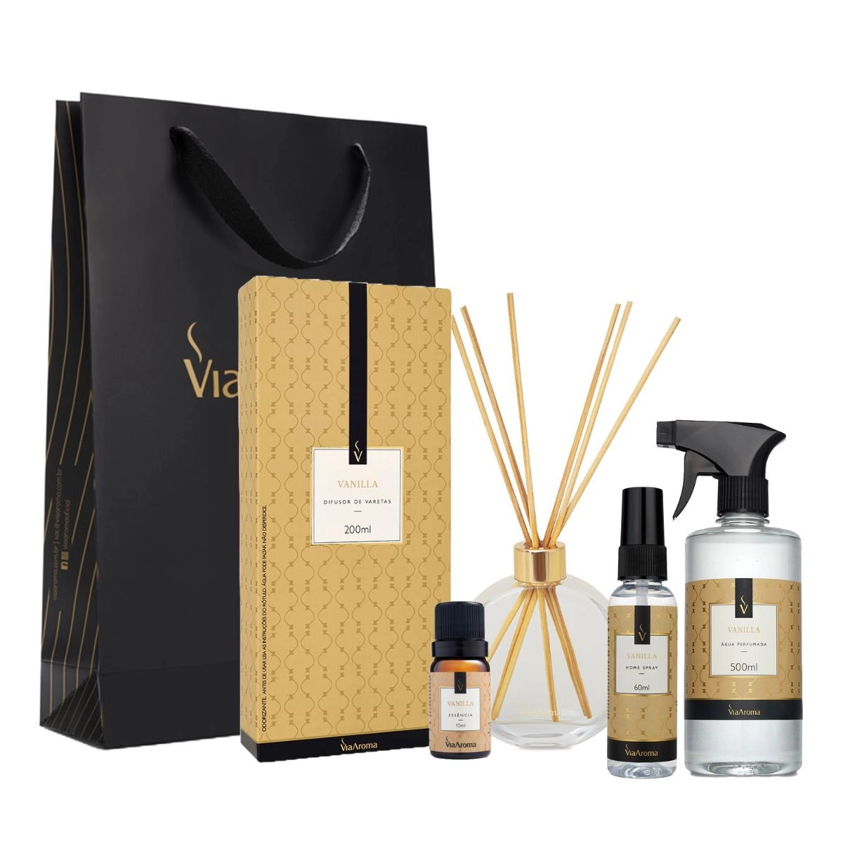 Kit Casa & Bem-estar Vanilla Via Aroma