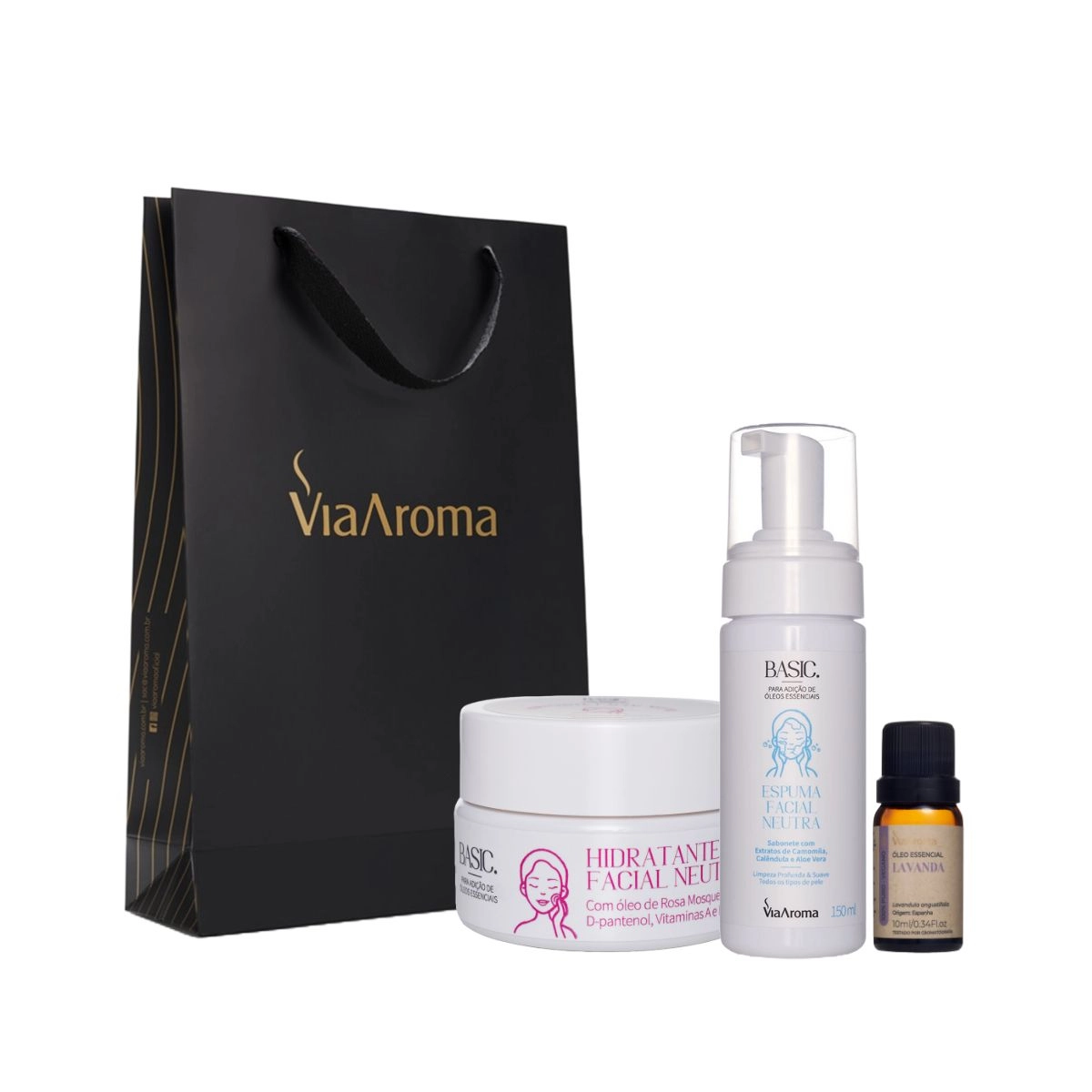 Kit Hidratação Facial Via Aroma