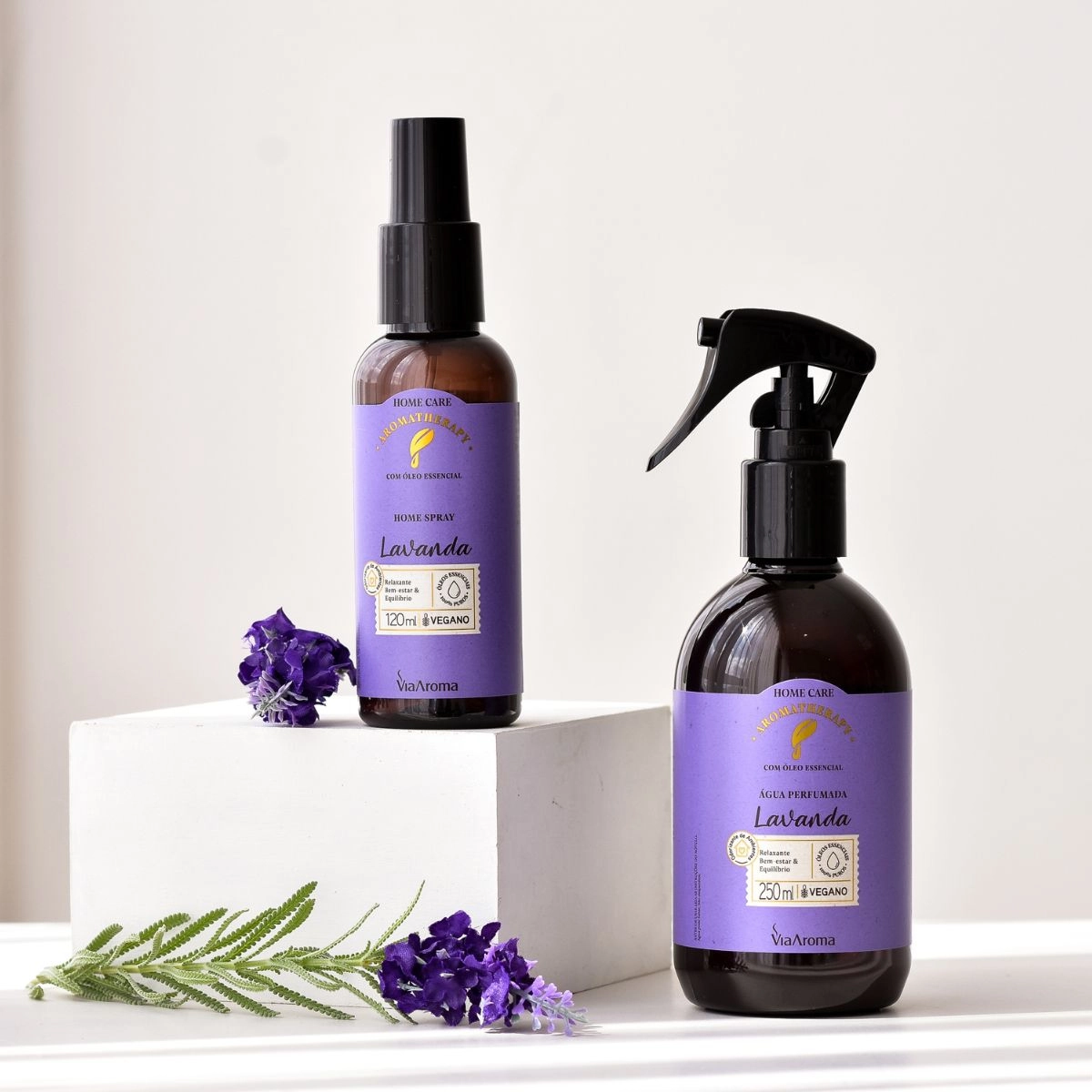 Kit Home Care Aromatherapy Lavanda Via Aroma