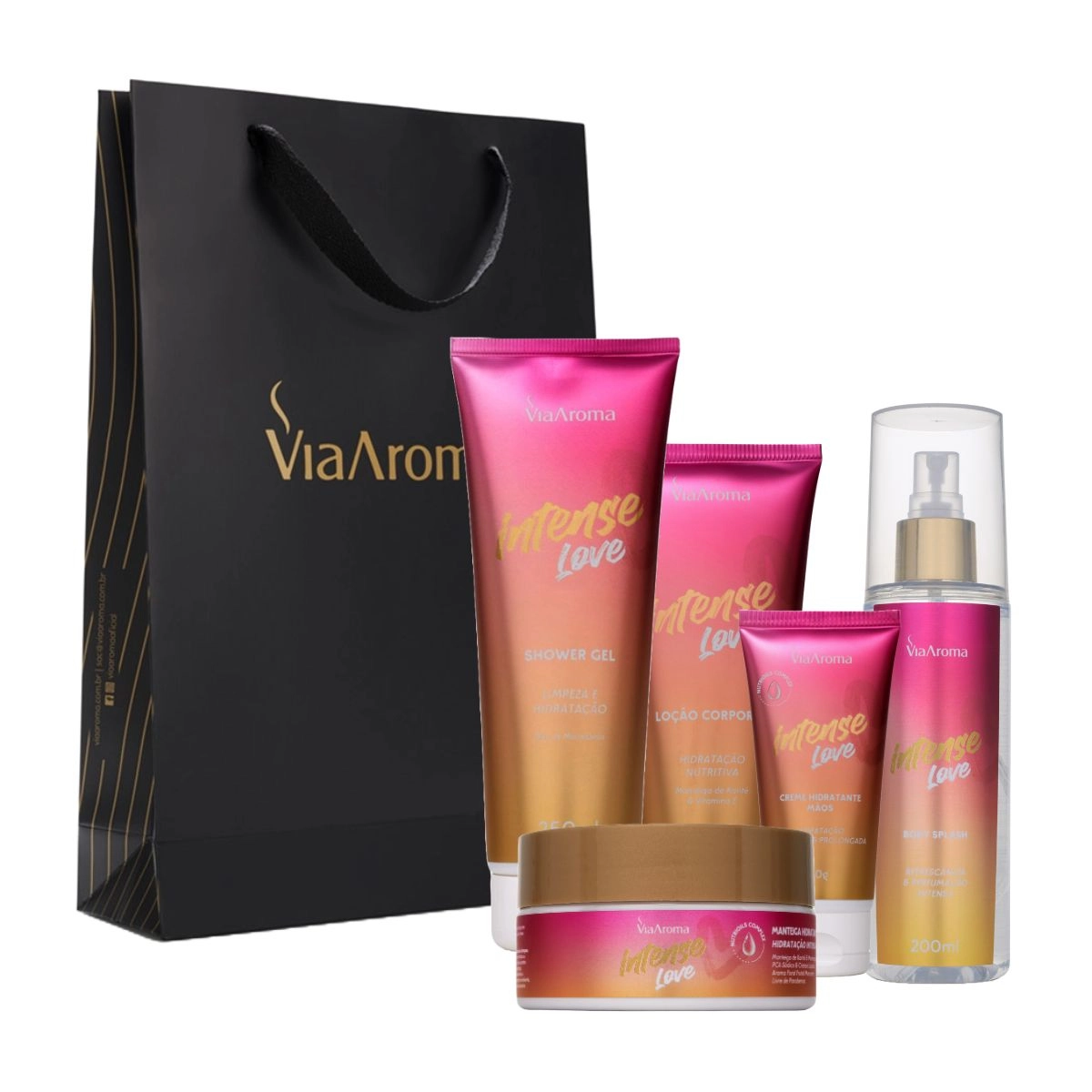 Kit Intense Love Via Aroma