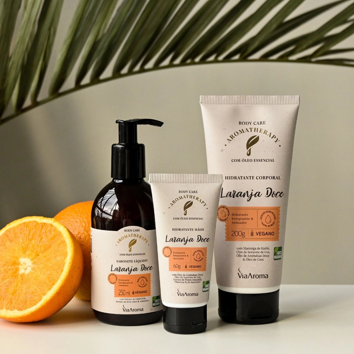 Kit Laranja Doce Aromatherapy Via Aroma
