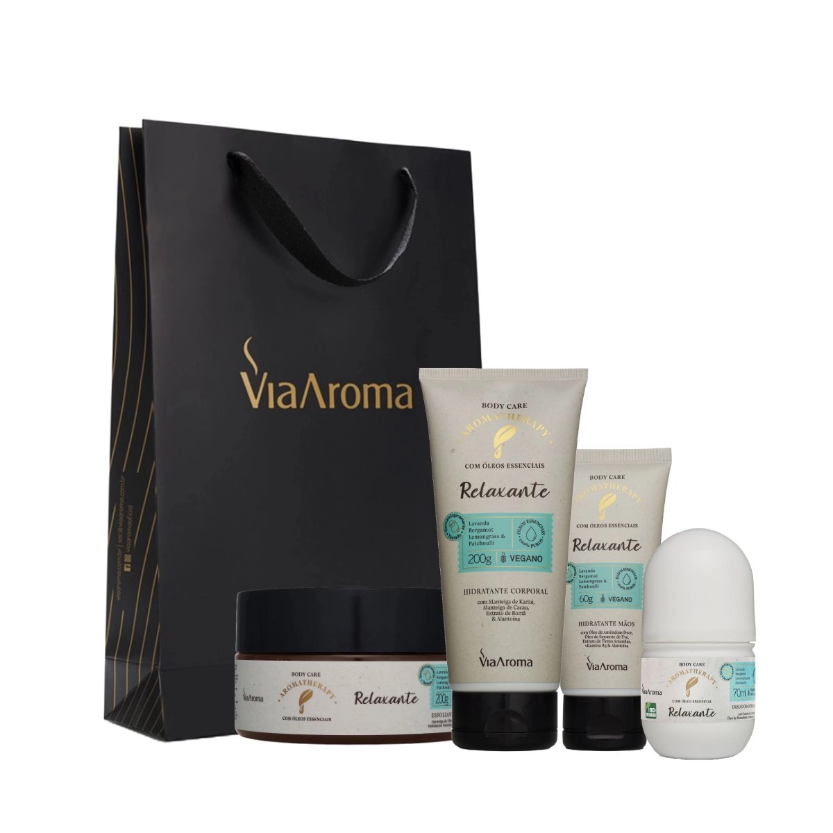 Kit Relaxante Aromatherapy Via Aroma