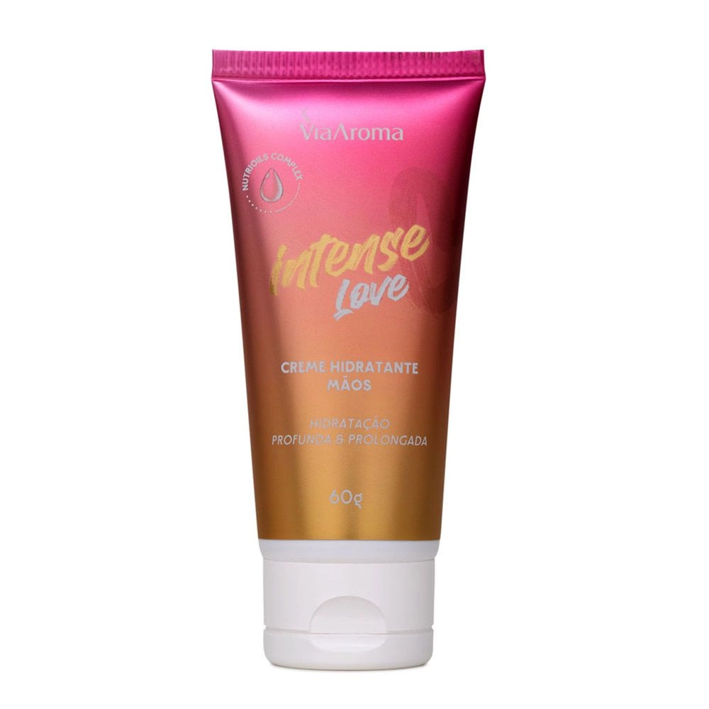Creme Hidratante Desodorante Mãos Intense Love Via Aroma