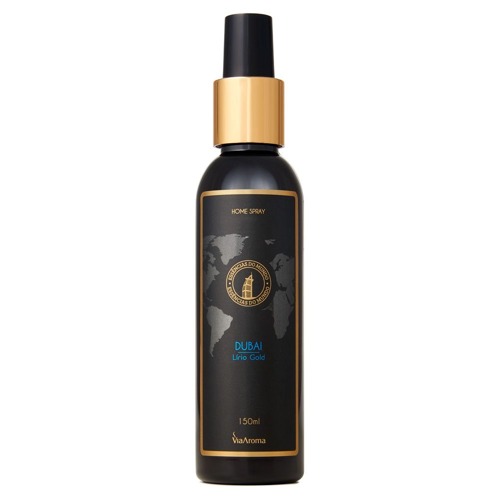 Home Spray Dubai, Lírio Gold Via Aroma - 150ml