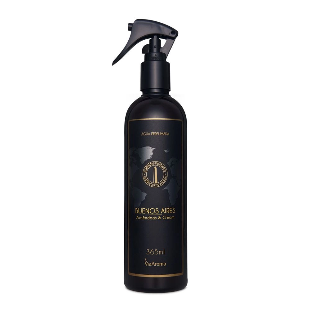 Água Perfumada Buenos Aires Linha Mundo Via Aroma - 365ml