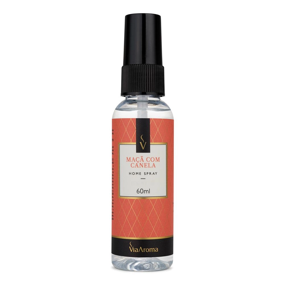 Home Spray Maçã com Canela Via Aroma - 60ml