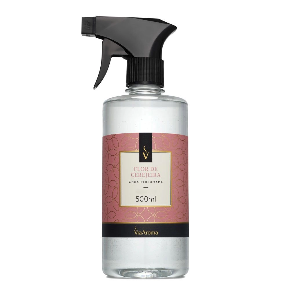 Ãgua Perfumada Flor de Cerejeira Via Aroma - 500ml