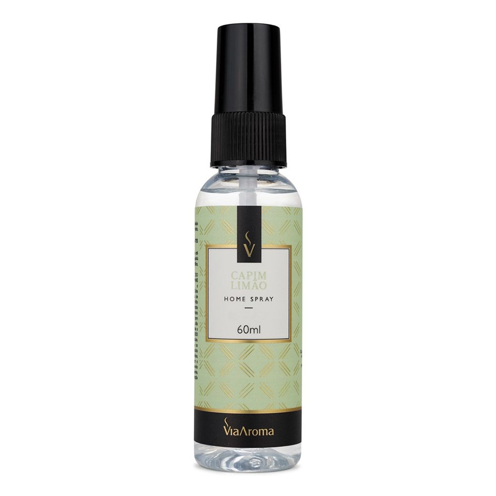 Home Spray Capim Limão Via Aroma - 60ml