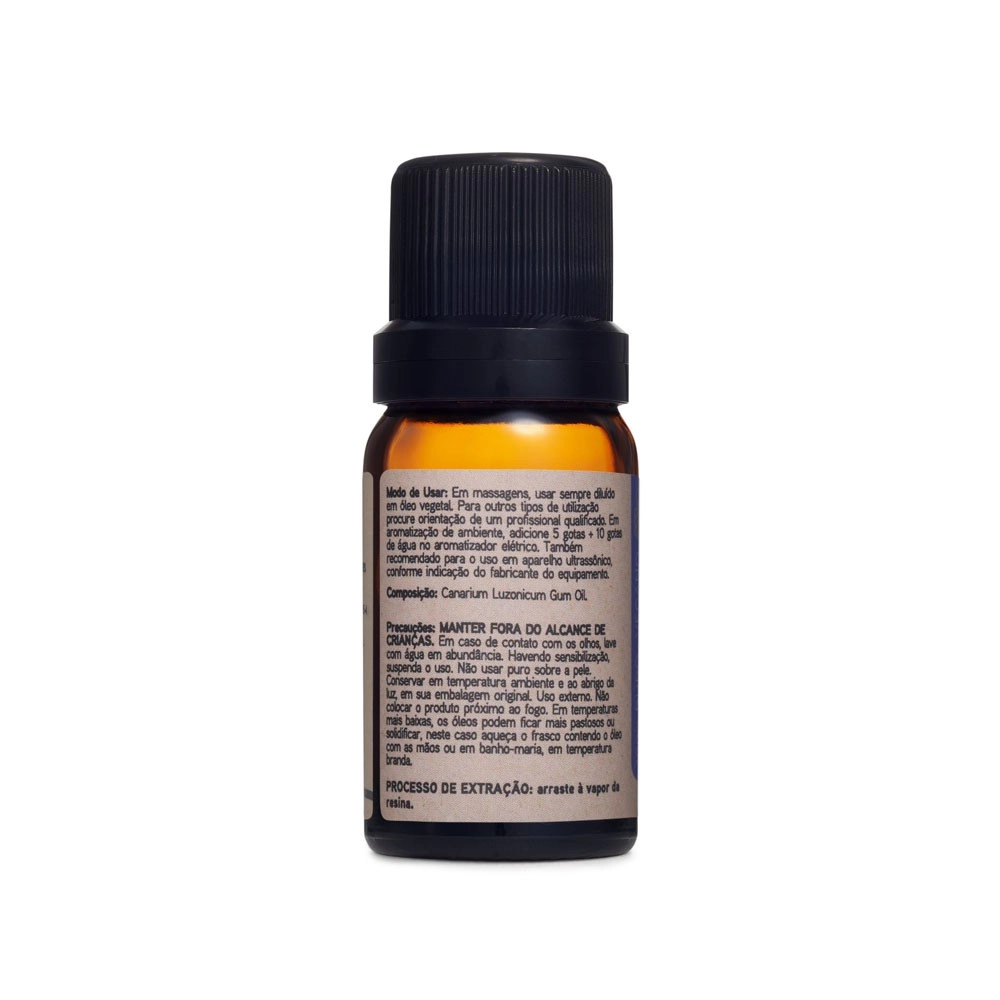 Ãleo Essencial Elemi Via Aroma - 10ml Traseira Ãleo Essencial Elemi Via Aroma - 10ml Traseira