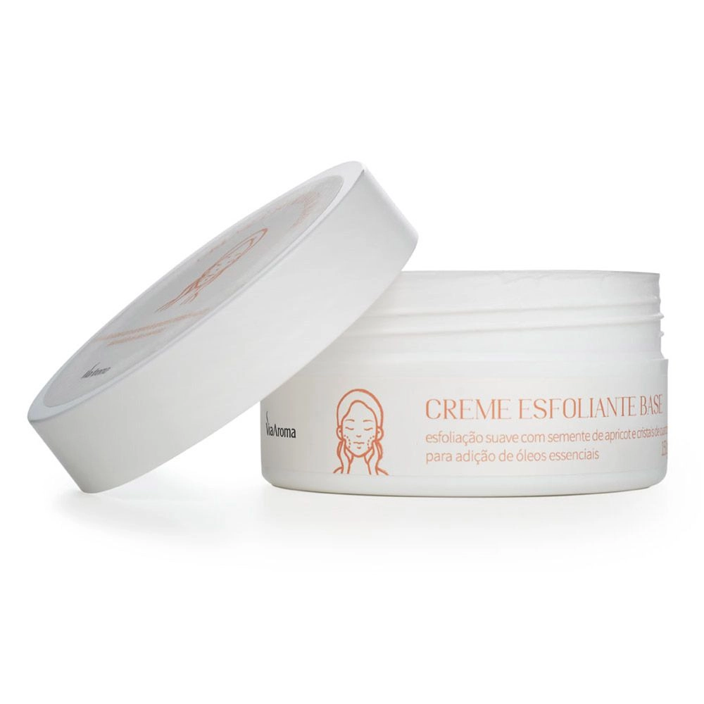 Creme Esfoliante Base Linha Basic Via Aroma - 150g