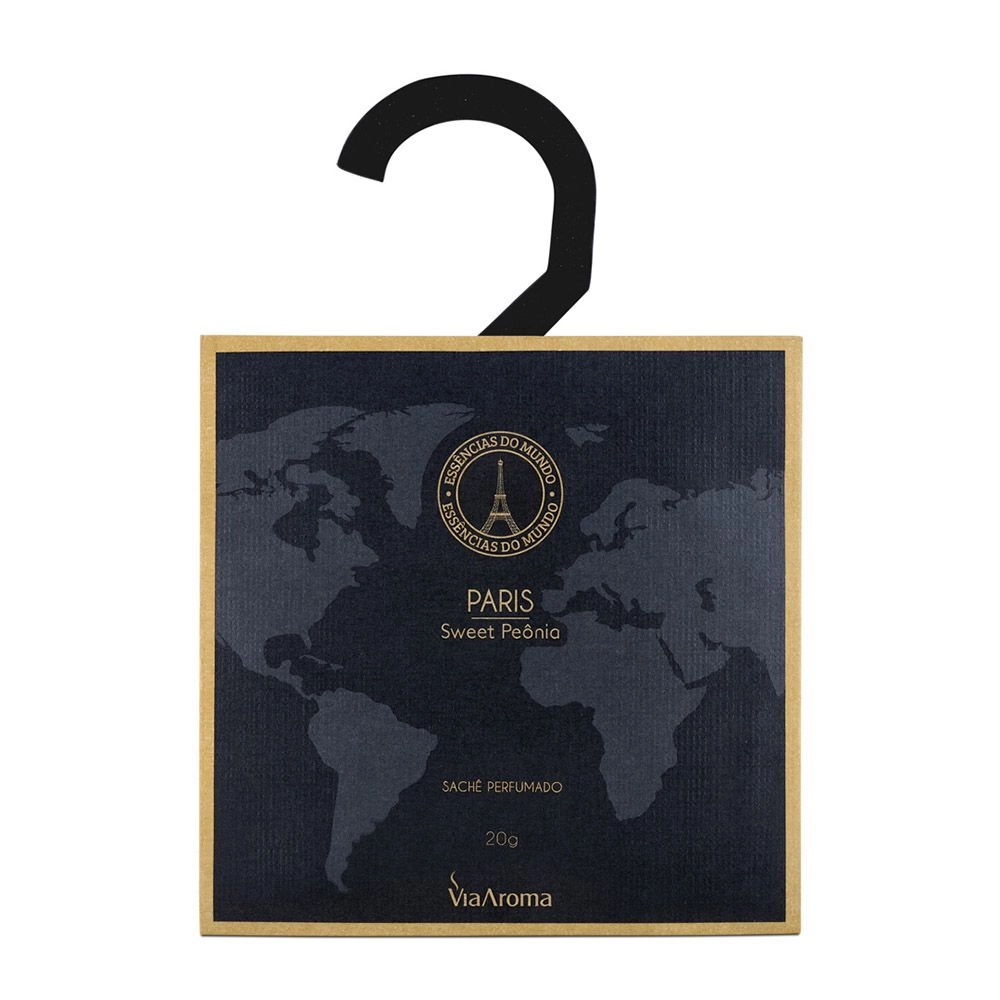 Sachê Perfumado Paris Linha Mundo Via Aroma - 20g