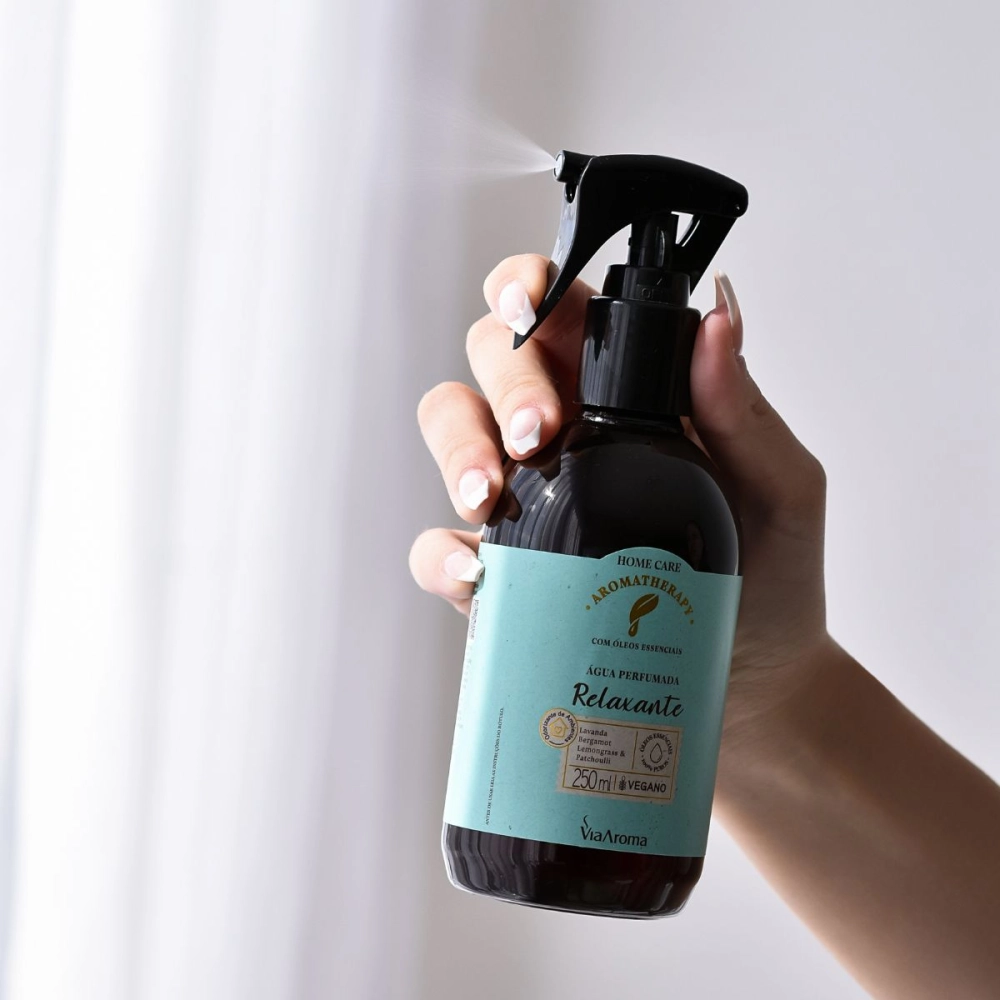 Ãgua Perfumada Relaxante Aromatherapy Via Aroma - 250ml Produzida