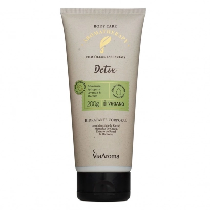 Produto Hidratante Corporal Detox Aromatherapy Via Aroma - 200g