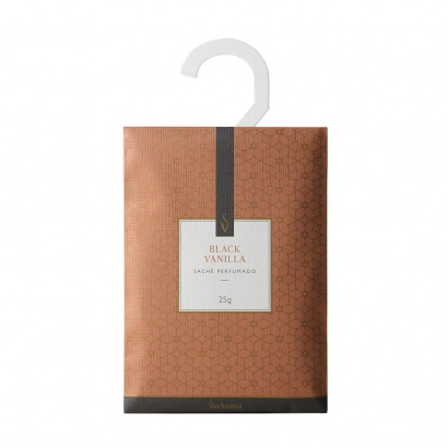 Produto Sachê Perfumado Black Vanilla Via Aroma - 25g