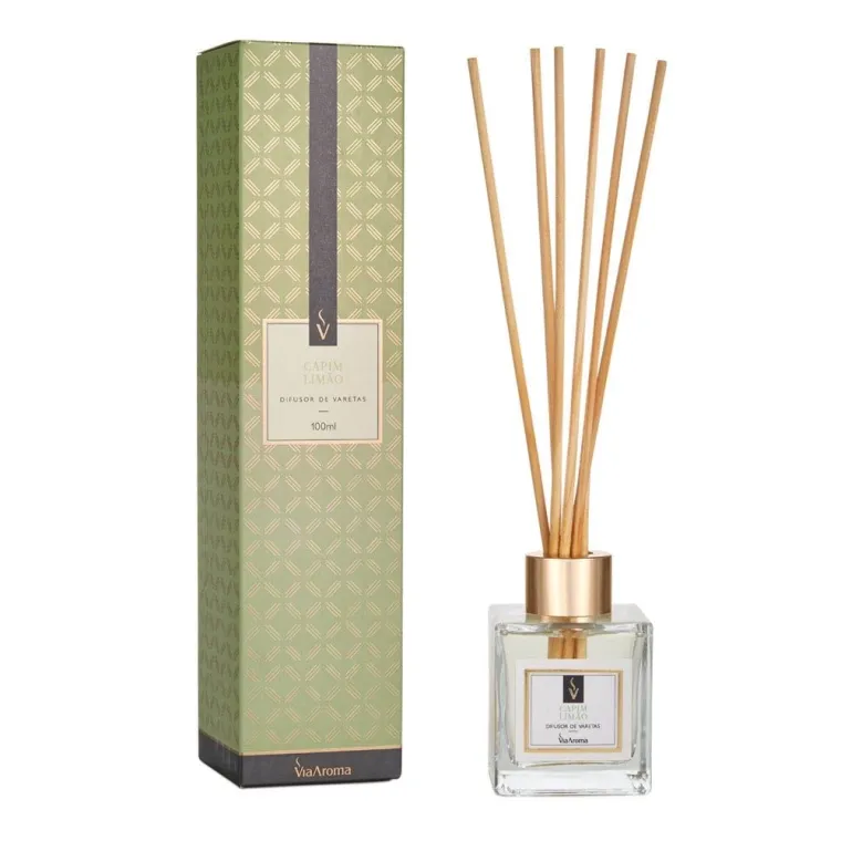 Produto Difusor de Varetas Capim Limão Via Aroma - 100ml