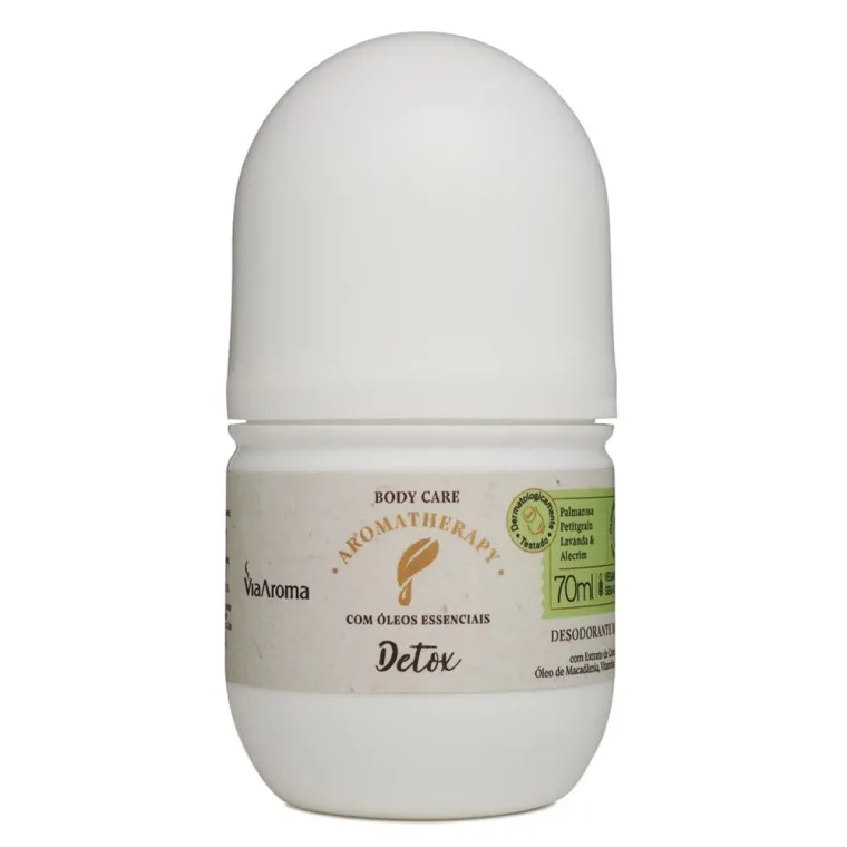 Desodorante Roll-on Aromatherapy Via Aroma - 70ml Produto Desodorante Roll-on Aromatherapy Via Aroma - 70ml