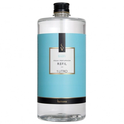 Produto Refil Água Perfumada Baby Via Aroma - 1l