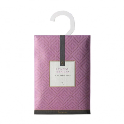 Produto Sachê Perfumado Lavanda Francesa Via Aroma - 25g