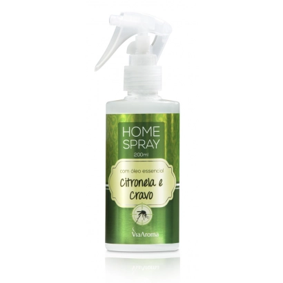 Produto Home Spray com Óleo Essencial de Citronela e Cravo Via Aroma - 200ml
