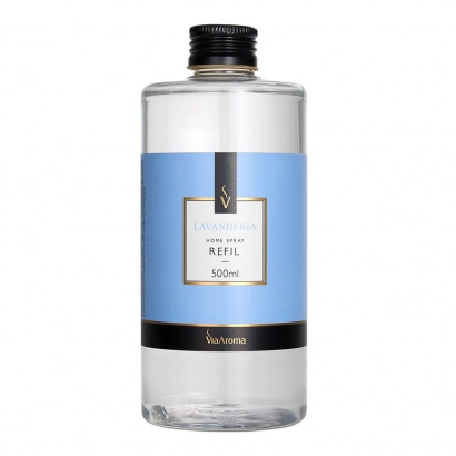 Produto Refil Home Spray Lavanderia Via Aroma - 500ml