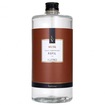 Produto Refil Água Perfumada Musk Via Aroma - 1l