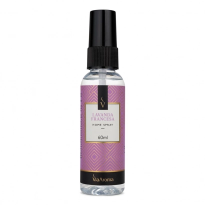 Produto Home Spray Lavanda Francesa Via Aroma - 60ml