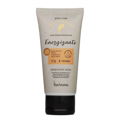 Produto Hidratante Mãos Energizante Aromatherapy Via Aroma - 60g