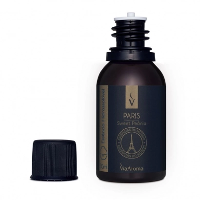 Produto Essência Hidrossolúvel Paris Sweet Peônia Linha Mundo Via Aroma - 30ml
