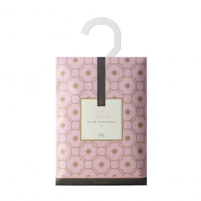 Produto Sachê Perfumado Peônia Garden Via Aroma - 25g