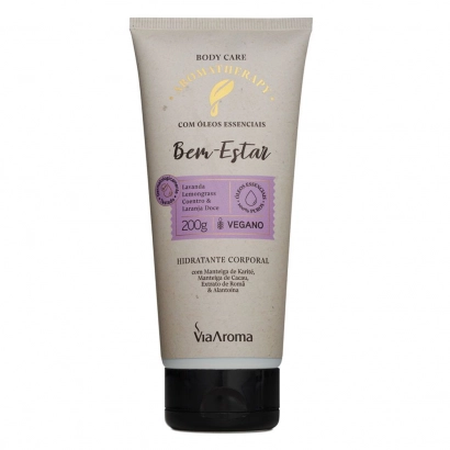 Produto Hidratante Corporal Bem-Estar Aromatherapy Via Aroma - 200g