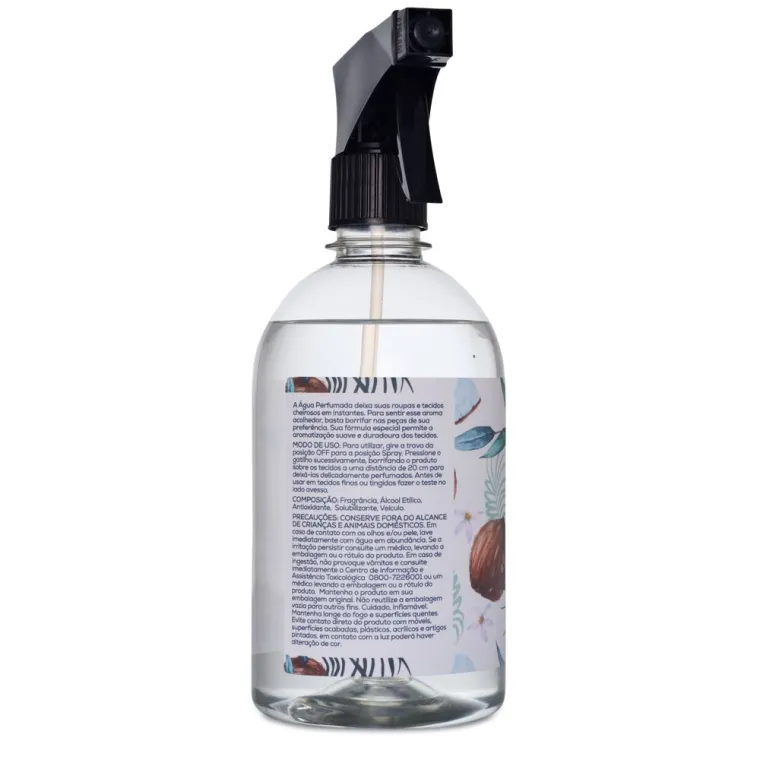 Água Perfumada Coco Caszulo - 500ml Produto Água Perfumada Coco Caszulo - 500ml