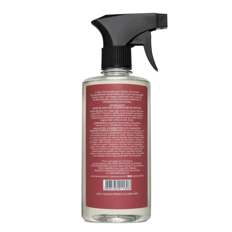 Água Perfumada Flor de Hibisco Via Aroma - 500ml Produto Água Perfumada Flor de Hibisco Via Aroma - 500ml