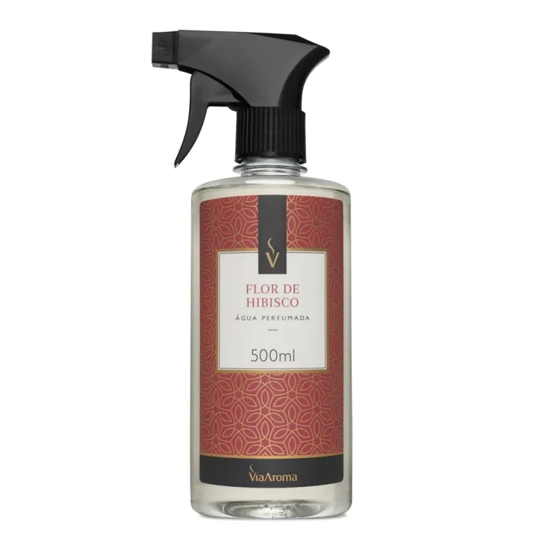 Produto Água Perfumada Flor de Hibisco Via Aroma - 500ml
