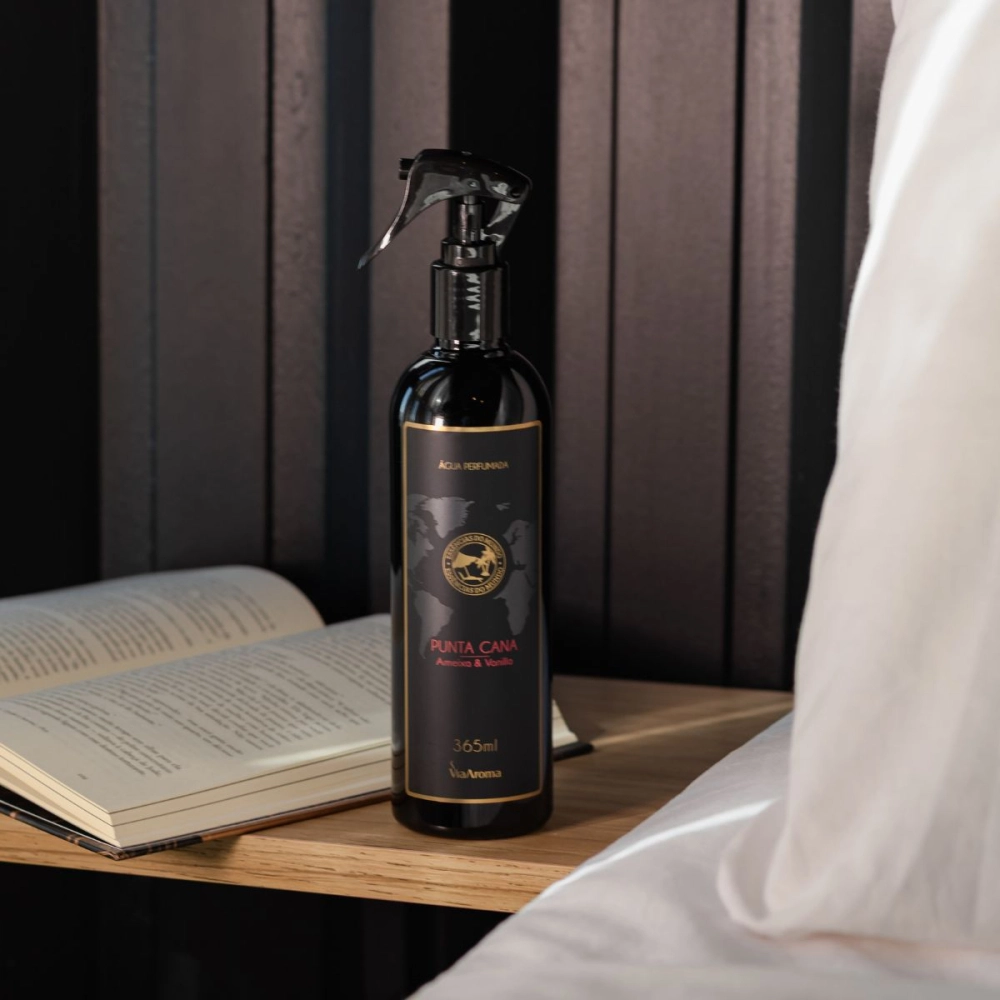 Produto Água Perfumada Punta Cana Ameixa & Vanilla Linha Mundo Via Aroma - 365ml