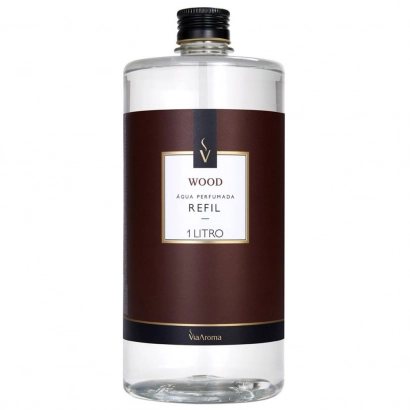 Produto Refil Água Perfumada Wood Via Aroma - 1l