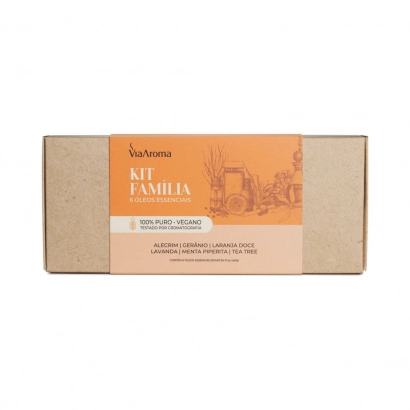 Produto Kit Óleos Essenciais Família Via Aroma - 6 unidades
