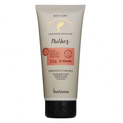 Produto Hidratante Corporal Mulher Aromatherapy Via Aroma - 200g