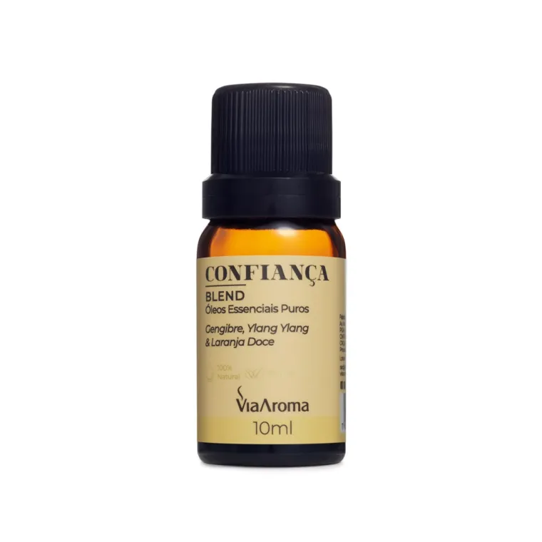 Produto Blend de Óleos Essenciais Confiança Via Aroma - 10ml Frente
