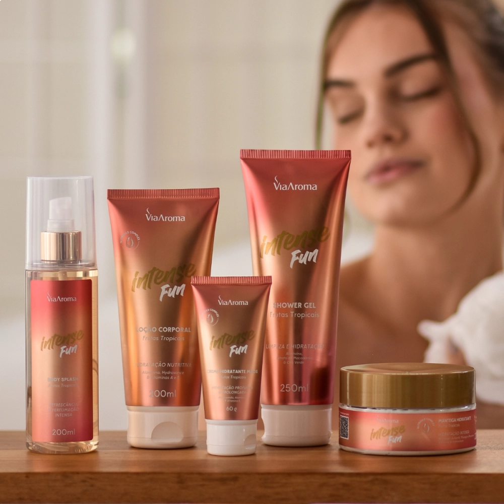 Produto Body Splash Desodorante Intense Fun Via Aroma - 200ml