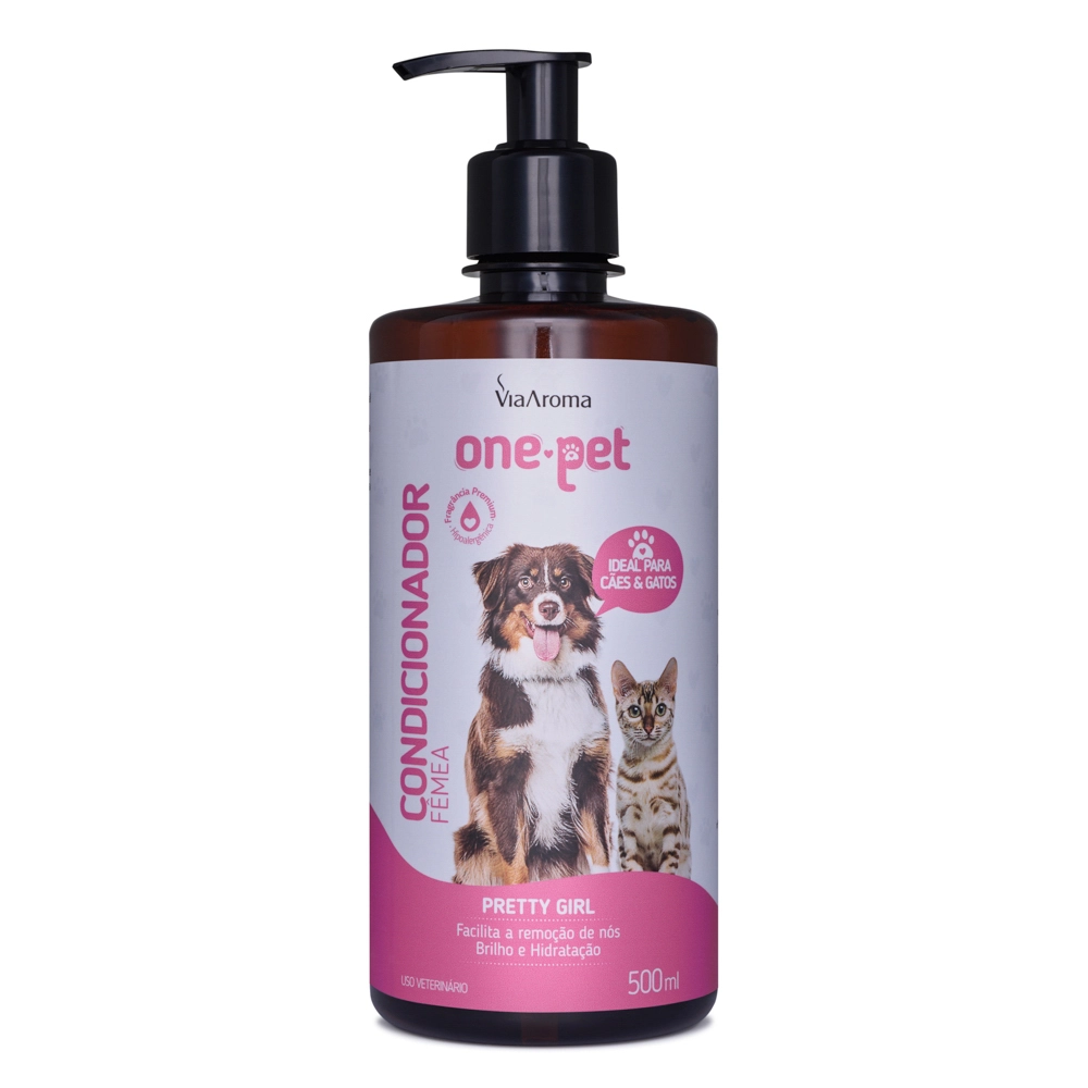 Produto Condicionador One Pet Fêmea Via Aroma – 500 ml Frente