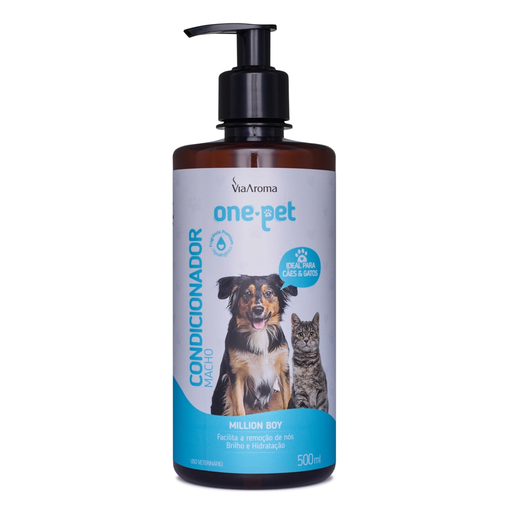 Produto Condicionador One Pet Macho Via Aroma – 500 ml Frente