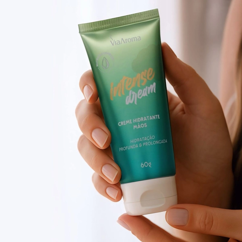 Creme Hidratante Desodorante Mãos Intense Dream Via Aroma - 60g Produto Creme Hidratante Desodorante Mãos Intense Dream Via Aroma - 60g